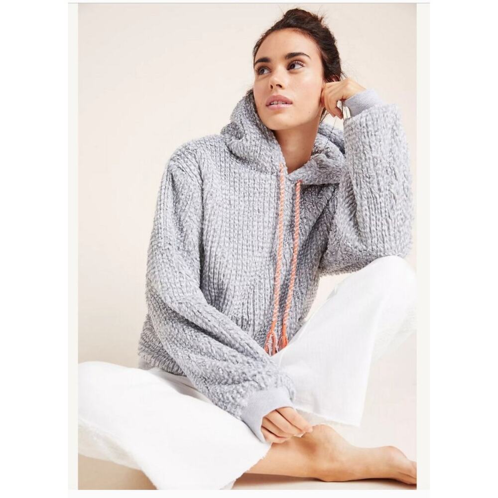 Saturday Sunday Anthropologie Nanette Sherpa Hoodie